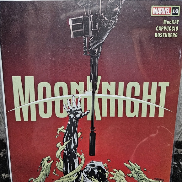MoonKnight Moon Knight Marvel Comics #10 Comic Book - Picture 2 of 6